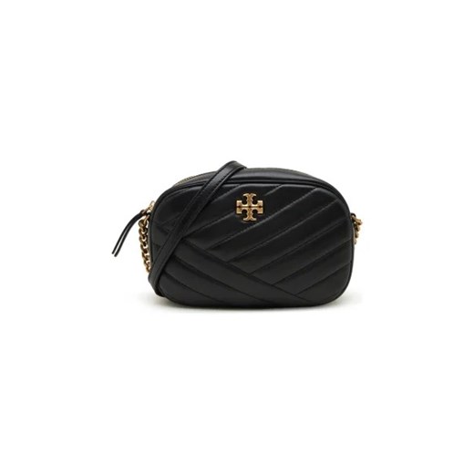 TORY BURCH Skórzana listonoszka Kira Chevron Camera ze sklepu Gomez Fashion Store w kategorii Listonoszki - zdjęcie 173067903