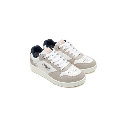 Buty sportowe męskie Aeronautica Militare ze skóry