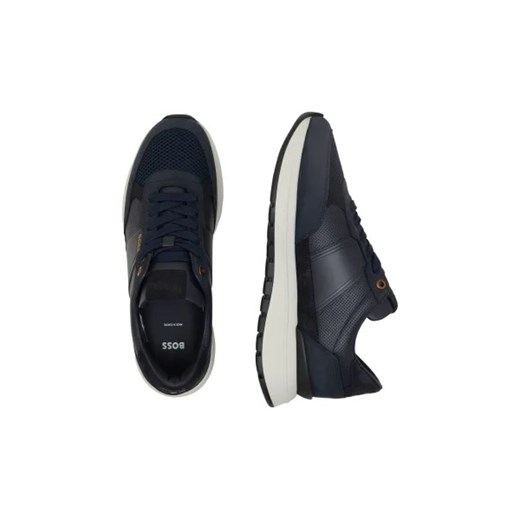Buty sportowe męskie BOSS HUGO ze skóry