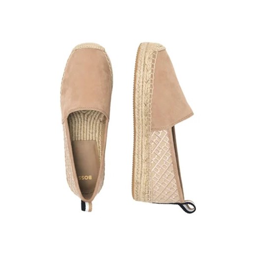 BOSS BLACK Espadryle Madeira_Slon | z dodatkiem skóry 40 promocja Gomez Fashion Store
