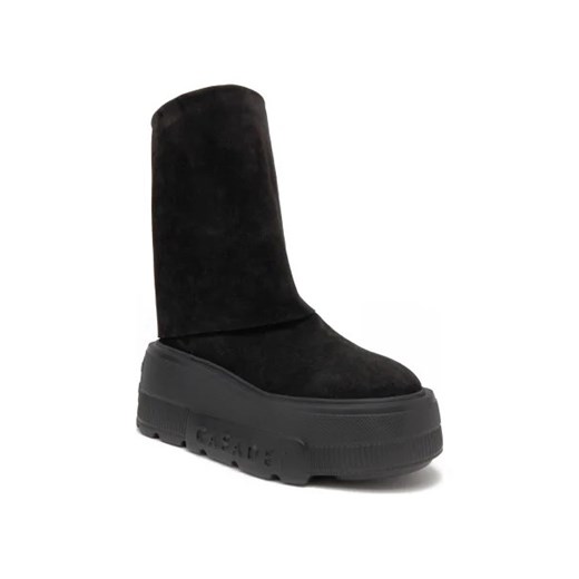 Casadei Skórzane botki na platformie Nexus Casadei 36 Gomez Fashion Store wyprzedaż