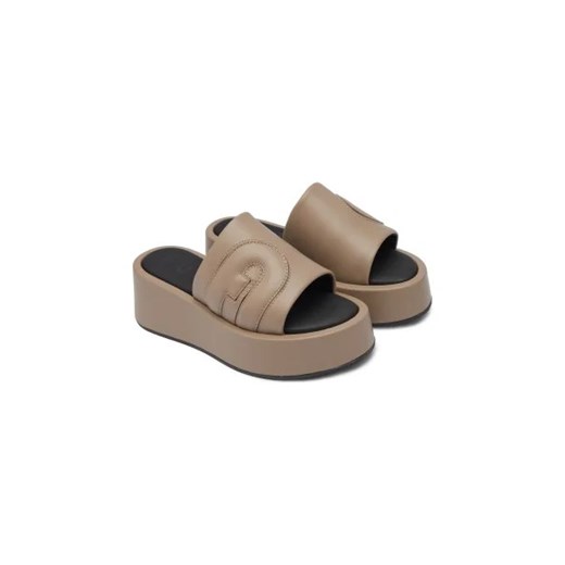 Furla Skórzane klapki FURLA Furla 37 okazyjna cena Gomez Fashion Store