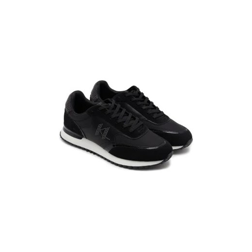 Karl Lagerfeld Sneakersy VELOCITOR II Mono Rivet Lo Lace | z dodatkiem skóry Karl Lagerfeld 41 okazja Gomez Fashion Store