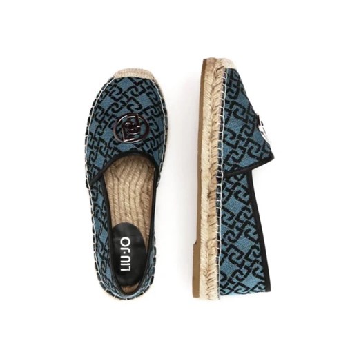 Liu Jo Espadryle VERA 05 | z dodatkiem skóry Liu Jo 38 okazyjna cena Gomez Fashion Store