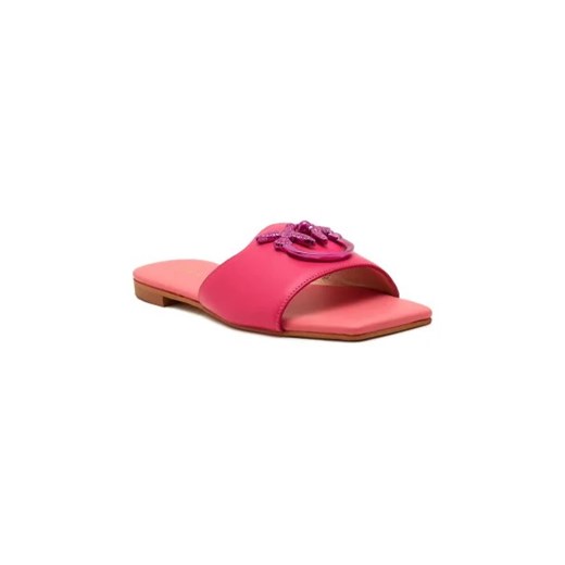 Pinko Skórzane klapki MARLI 01 CALF ze sklepu Gomez Fashion Store w kategorii Klapki damskie - zdjęcie 173070744