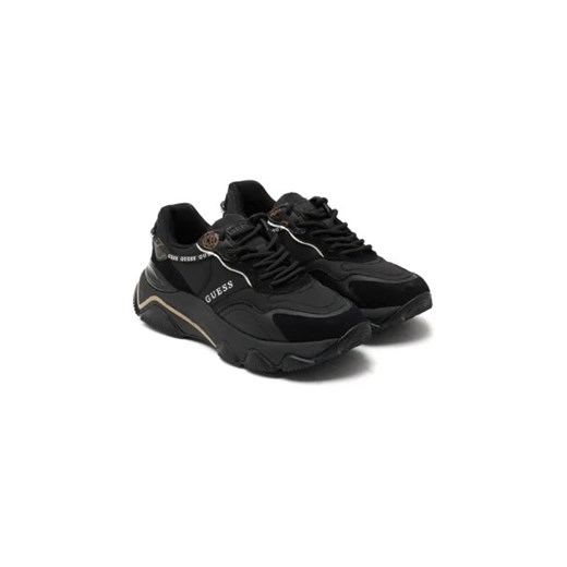 Buty sportowe damskie Guess sneakersy z tworzywa sztucznego