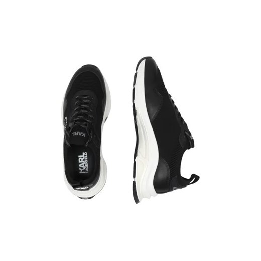 Karl Lagerfeld Sneakersy LUX FINESSE Maison Karl Sock | z dodatkiem skóry Karl Lagerfeld 41 okazja Gomez Fashion Store