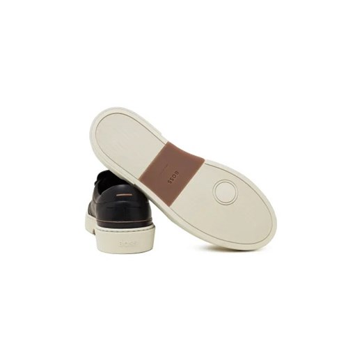 BOSS BLACK Skórzane trampki Gary_Tenn_lthk 45 okazyjna cena Gomez Fashion Store