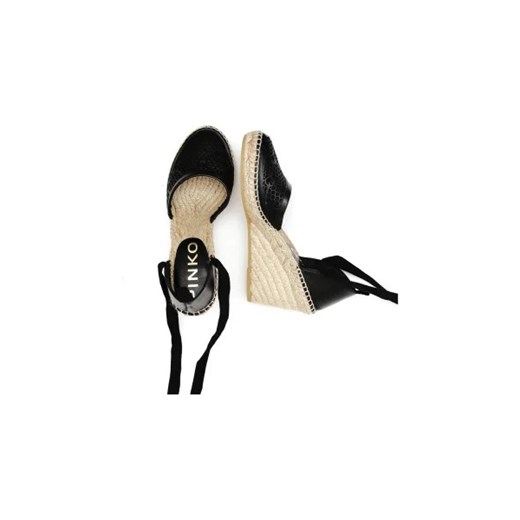 Pinko Espadryle PATTY | z dodatkiem skóry Pinko 39 promocyjna cena Gomez Fashion Store