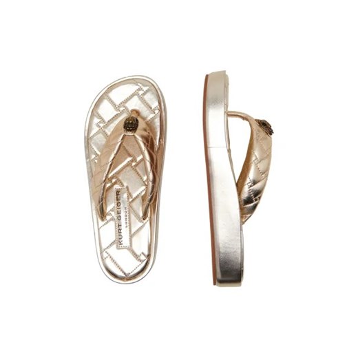 Kurt Geiger Skórzane japonki KENSINGTON PUFF Kurt Geiger 39 Gomez Fashion Store okazja