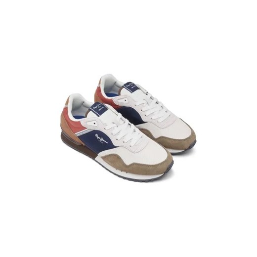 Pepe Jeans London Sneakersy London Class M | z dodatkiem skóry 41 okazyjna cena Gomez Fashion Store