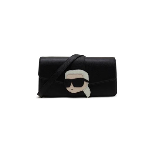 Karl Lagerfeld Skórzana torebka na ramię k/ikonik 2.0 lea flp sb Karl Lagerfeld One Size okazja Gomez Fashion Store