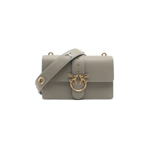 Pinko Skórzana listonoszka LOVE ONE CLASSIC FL Pinko One Size okazyjna cena Gomez Fashion Store