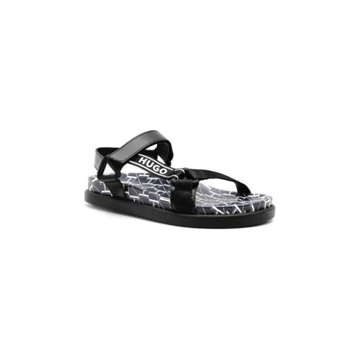 HUGO Skórzane sandały Jumble Sporty ze sklepu Gomez Fashion Store w kategorii Sandały damskie - zdjęcie 173072931