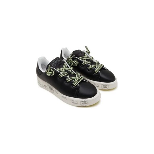Premiata Skórzane trampki BELLE Premiata 39 promocyjna cena Gomez Fashion Store