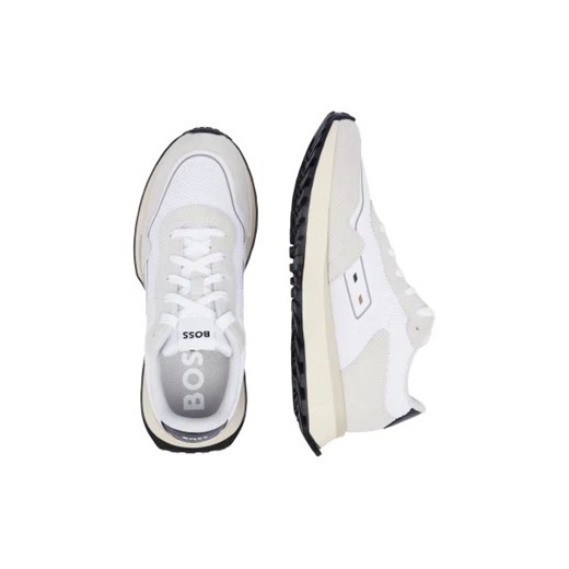 BOSS BLACK Sneakersy Jonah_Runn_knsd | z dodatkiem skóry 45 promocyjna cena Gomez Fashion Store
