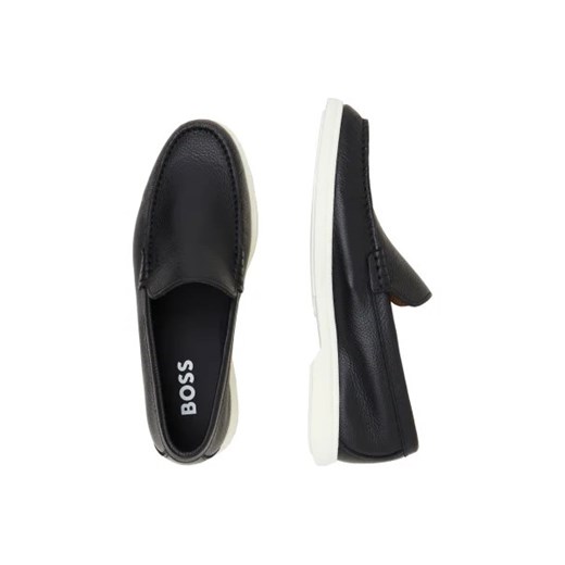BOSS BLACK Skórzane loafersy Sienne 43 okazyjna cena Gomez Fashion Store