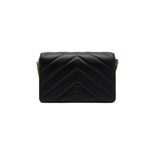 Pinko Skórzana torebka na ramię LOVE CLICK CLASSIC SHEEP NAPPA Pinko OS Gomez Fashion Store