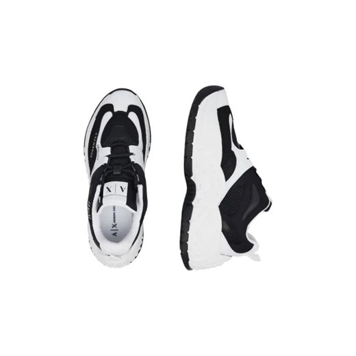 Buty sportowe damskie Armani Exchange sneakersy z tworzywa sztucznego