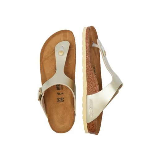 Birkenstock Japonki Gizeh | z dodatkiem skóry 32 Gomez Fashion Store
