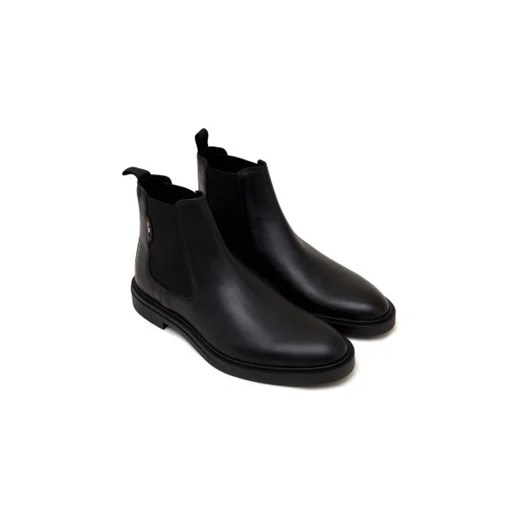 Buty zimowe męskie BOSS HUGO z tworzywa sztucznego bez zapięcia 