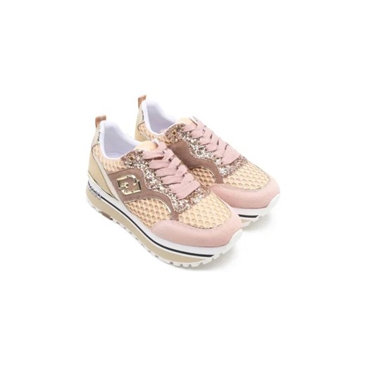 Liu Jo Skórzane sneakersy MAXI WONDER 73 Liu Jo 37 okazja Gomez Fashion Store