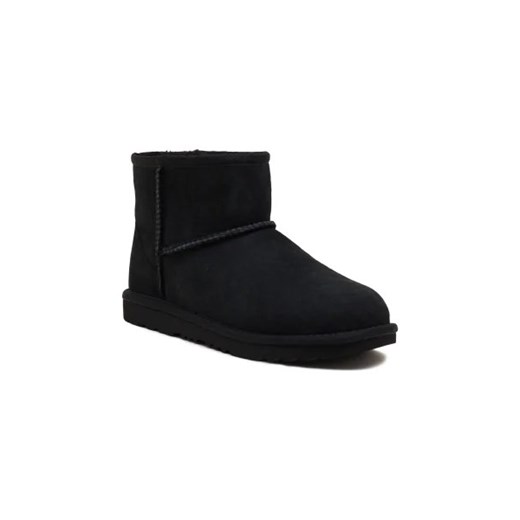 UGG Skórzane śniegowce KIDS CLASSIC MINI II ze sklepu Gomez Fashion Store w kategorii Buty zimowe dziecięce - zdjęcie 173078763