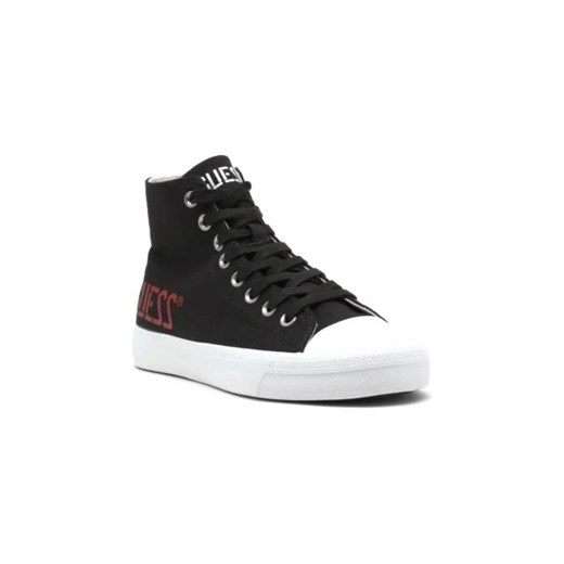 Guess Trampki EDERLE HI II | z dodatkiem skóry Guess 40 wyprzedaż Gomez Fashion Store