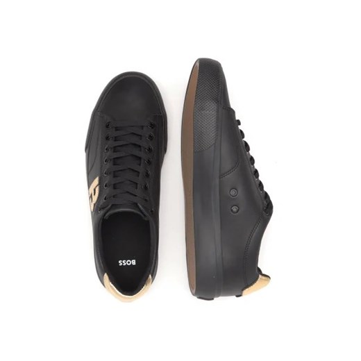 BOSS BLACK Trampki Aiden_Tenn_ltB 42 Gomez Fashion Store promocyjna cena