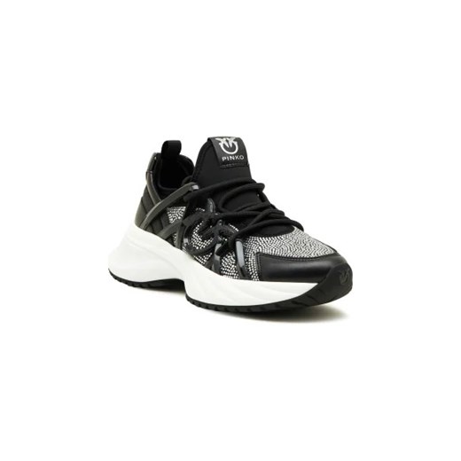 Pinko Sneakersy ARIEL 01 | z dodatkiem skóry ze sklepu Gomez Fashion Store w kategorii Buty sportowe damskie - zdjęcie 173079844