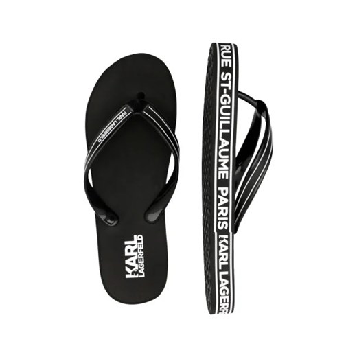 Karl Lagerfeld Japonki KOSTA MNS Maison Border Thong Karl Lagerfeld S okazja Gomez Fashion Store