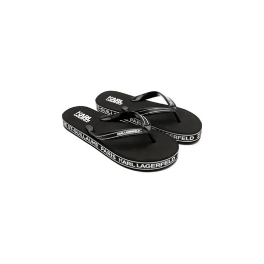 Karl Lagerfeld Japonki KOSTA MNS Maison Border Thong Karl Lagerfeld L wyprzedaż Gomez Fashion Store