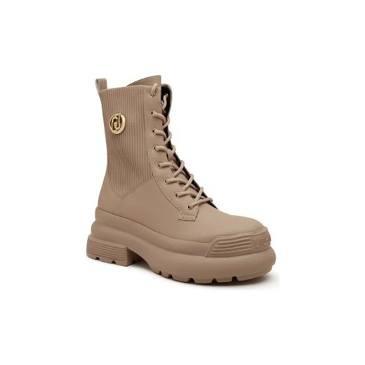 Liu Jo Botki AMY 18 | z dodatkiem skóry ze sklepu Gomez Fashion Store w kategorii Botki - zdjęcie 173080871