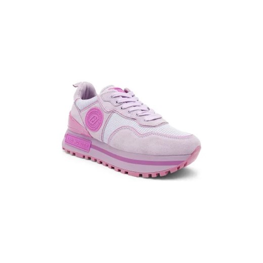 Liu Jo Sneakersy MAXI WONDER 52 | z dodatkiem skóry ze sklepu Gomez Fashion Store w kategorii Buty sportowe damskie - zdjęcie 173080911