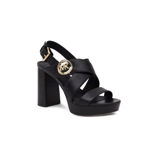 Michael Kors Skórzane sandały na słupku Vera ze sklepu Gomez Fashion Store w kategorii Sandały damskie - zdjęcie 173081214