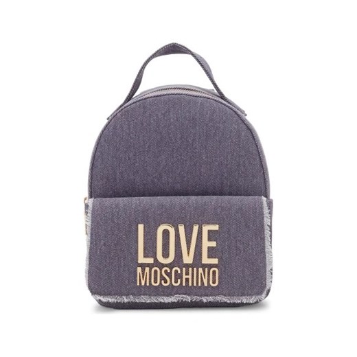 Love Moschino Plecak | denim ze sklepu Gomez Fashion Store w kategorii Plecaki - zdjęcie 173082643