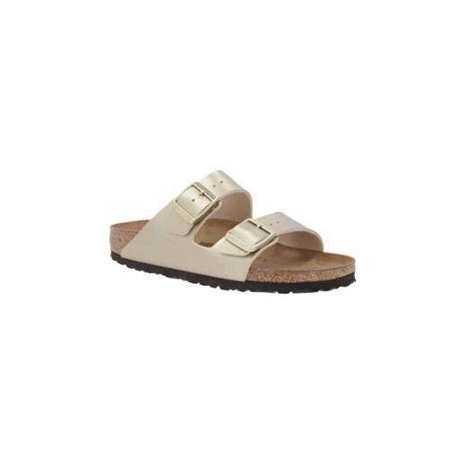 Klapki damskie BIRKENSTOCK skórzane casualowe na lato