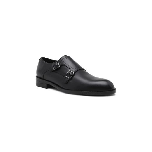 BOSS BLACK Skórzane monki Tayil_Monk_bu ze sklepu Gomez Fashion Store w kategorii Półbuty męskie - zdjęcie 173084333