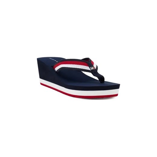 Tommy Hilfiger Japonki CORPORATE WEDGE beach Tommy Hilfiger 37 okazyjna cena Gomez Fashion Store