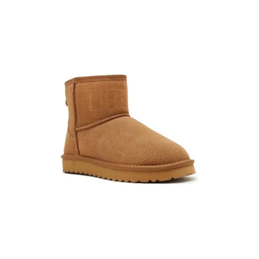 Liu Jo Skórzane śniegowce JIL 02 - ANKLE BOOT PERFORATED COW SUEDE SAND Liu Jo 40 okazyjna cena Gomez Fashion Store