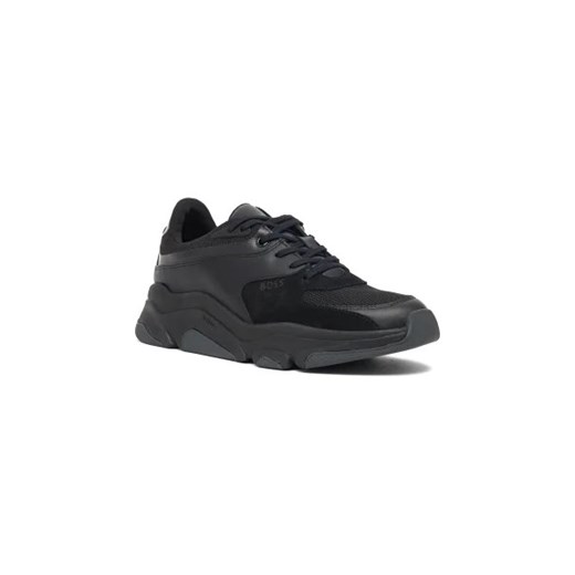 BOSS BLACK Sneakersy Asher_Runn_mx | z dodatkiem skóry 40 Gomez Fashion Store okazyjna cena