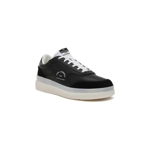 Karl Lagerfeld Sneakersy BRINK | z dodatkiem skóry Karl Lagerfeld 40 okazyjna cena Gomez Fashion Store