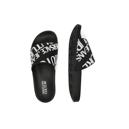 Klapki męskie Versace Jeans z tworzywa sztucznego 