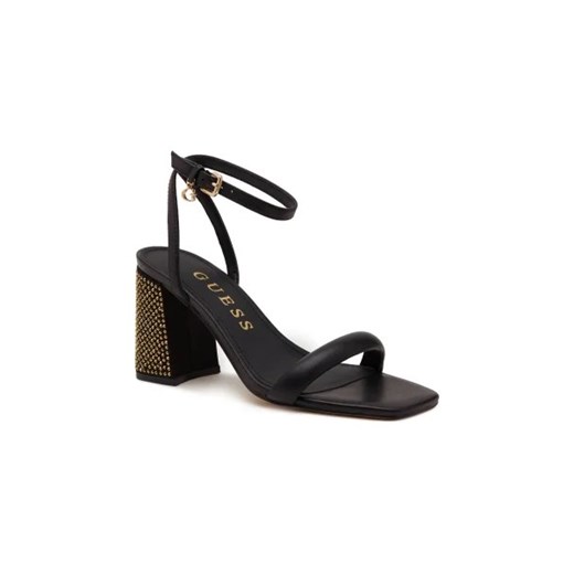 Guess Skórzane sandały na słupku ze sklepu Gomez Fashion Store w kategorii Sandały damskie - zdjęcie 173086393