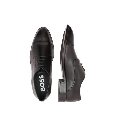 BOSS BLACK Skórzane derby Derrek 40 Gomez Fashion Store wyprzedaż