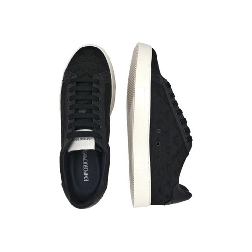 Emporio Armani Trampki | z dodatkiem skóry Emporio Armani 43 Gomez Fashion Store