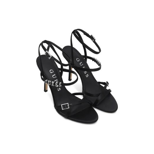 Guess Sandały na szpilce FLJEDI SAT03 | z dodatkiem skóry Guess 40 okazyjna cena Gomez Fashion Store