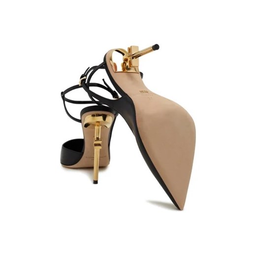 Elisabetta Franchi Skórzane szpilki Elisabetta Franchi 38 wyprzedaż Gomez Fashion Store