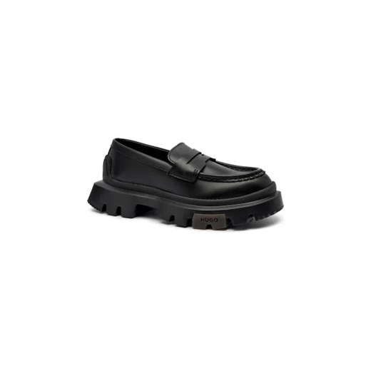 Mokasyny Hugo Boss płaskie skórzane casual