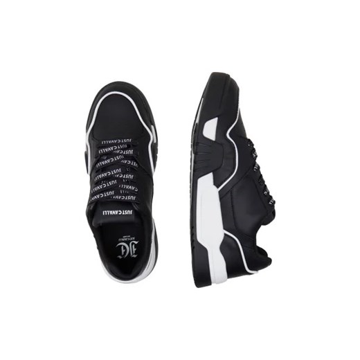 Buty sportowe męskie Just Cavalli z tworzywa sztucznego